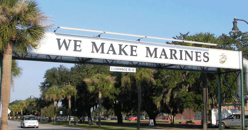 Official Marine Corps Links for MCRD Parris Island