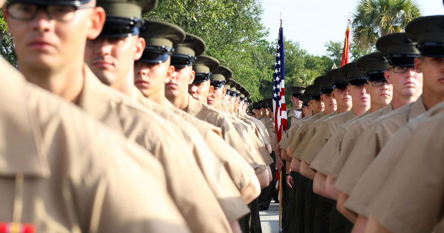 boot camp graduation USMC
