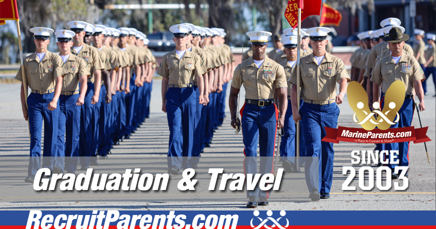 Graduation from Marine Corps Boot Camp (Plus Travel Arrangements)